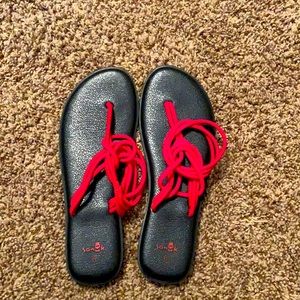 Sanuk Yoga Sunshine Sandals Size 8